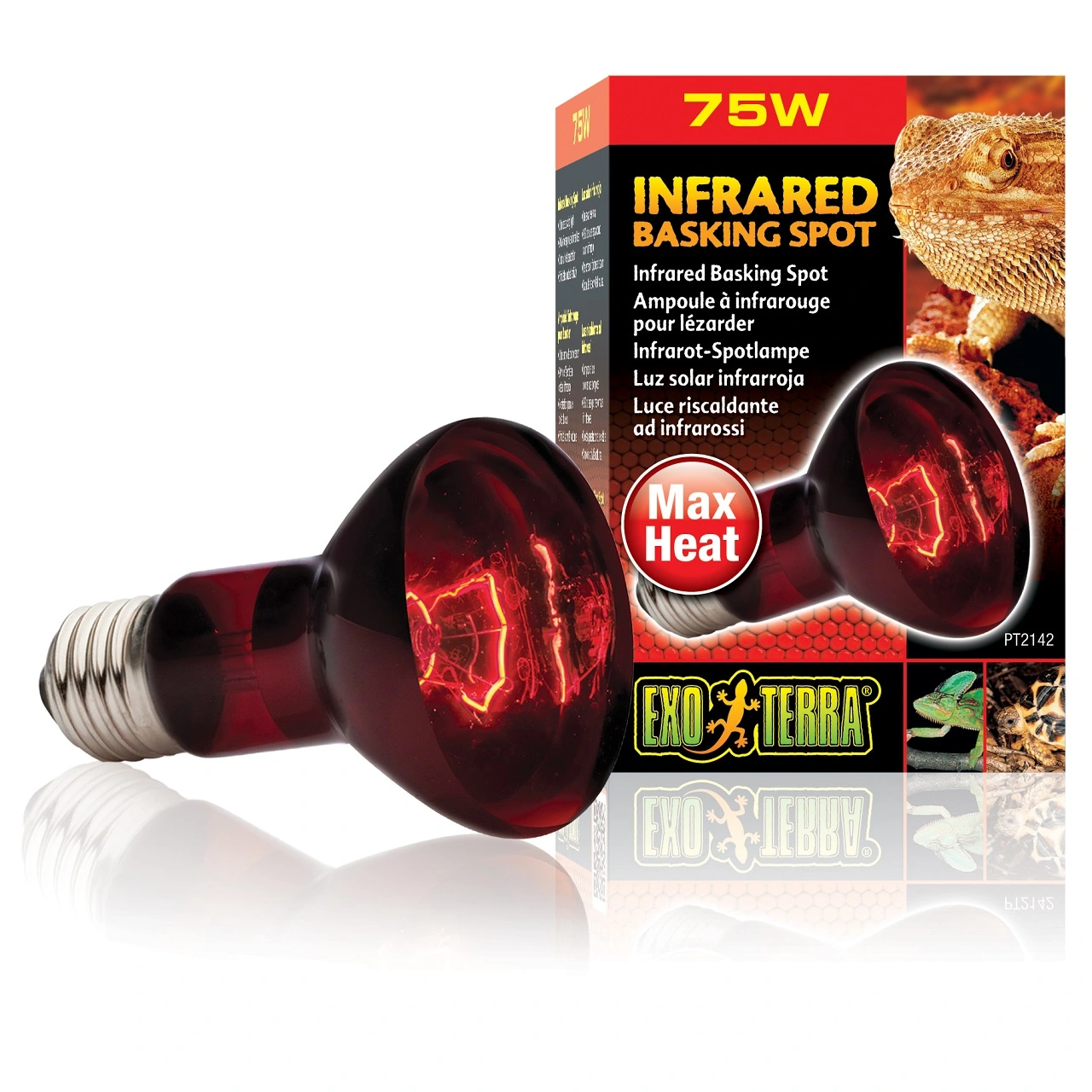 Exo Terra Heat Glo Infrarød spot 75 w